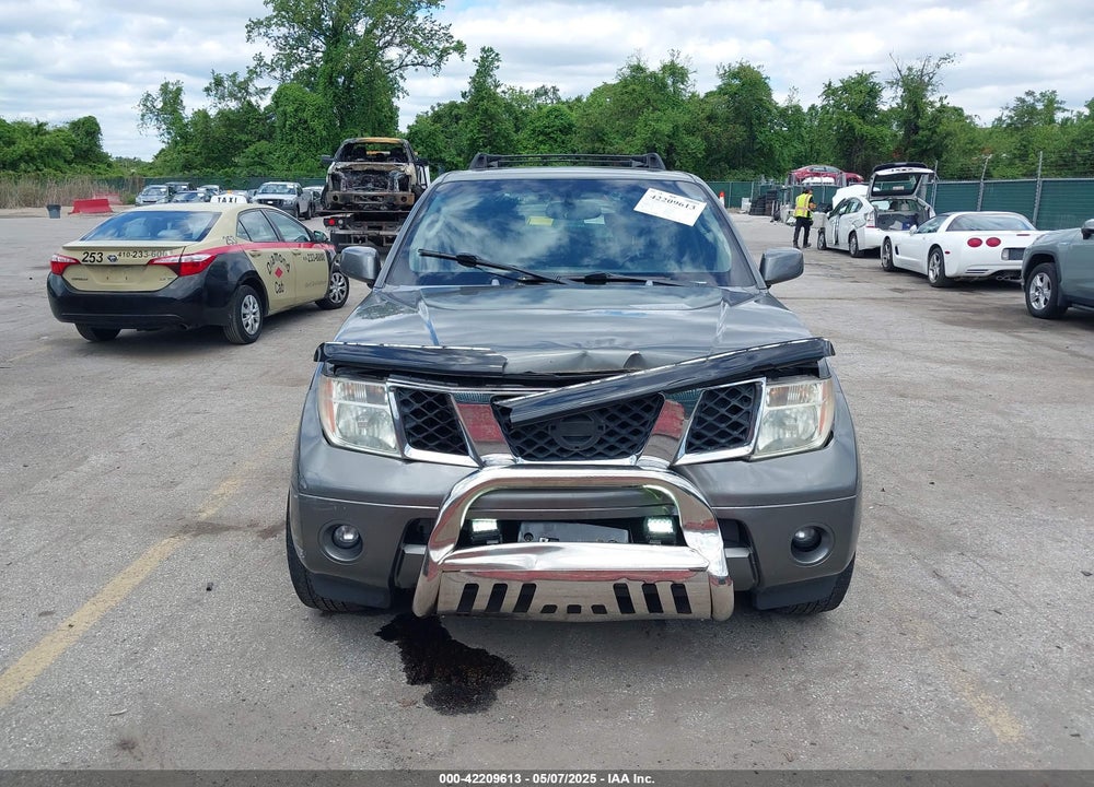2005 NISSAN PATHFINDER SE VIN: 5N1AR18W25C701343