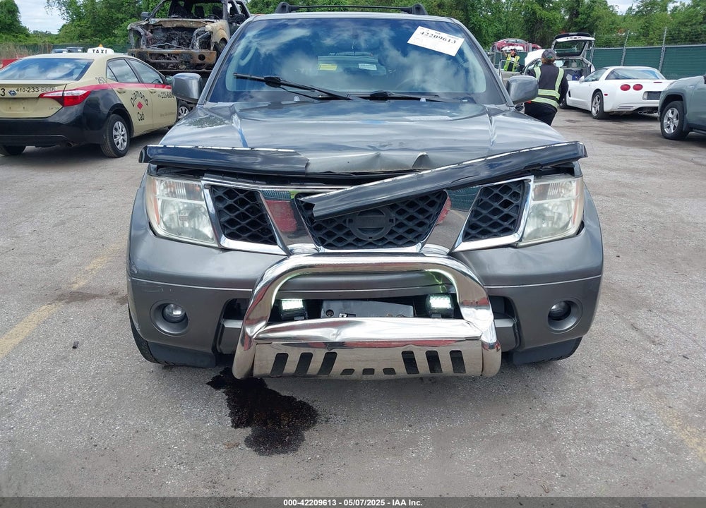 2005 NISSAN PATHFINDER SE VIN: 5N1AR18W25C701343