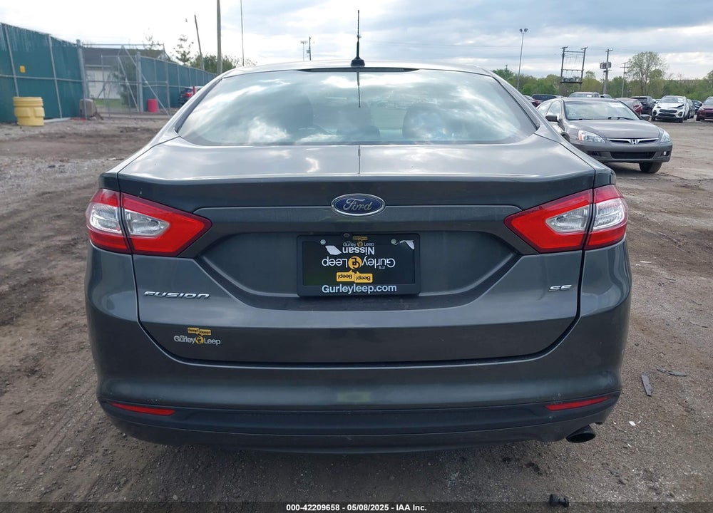 2016 FORD FUSION SE VIN: 3FA6P0H78GR164748