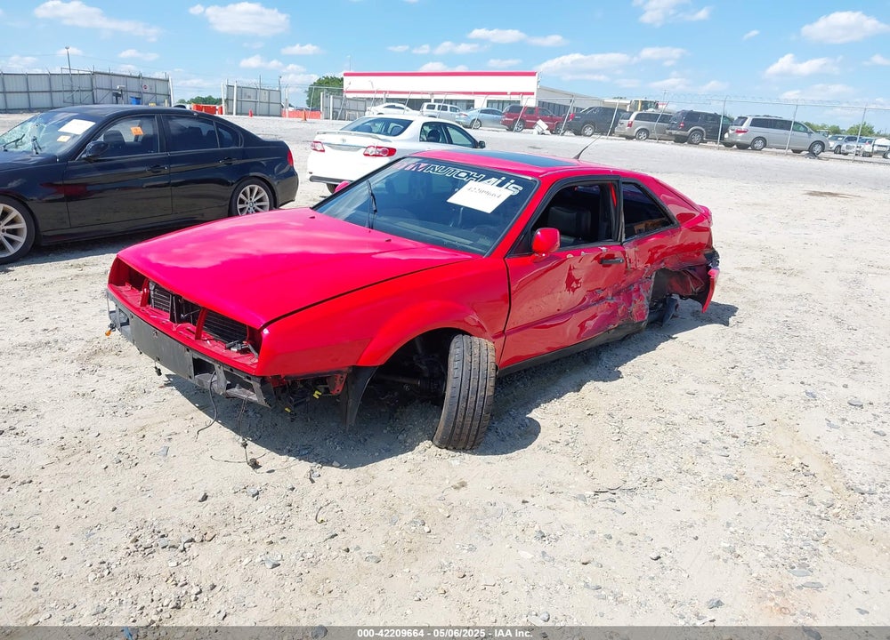 1993 VOLKSWAGEN CORRADO SLC VIN: WVWEE4502PK003780
