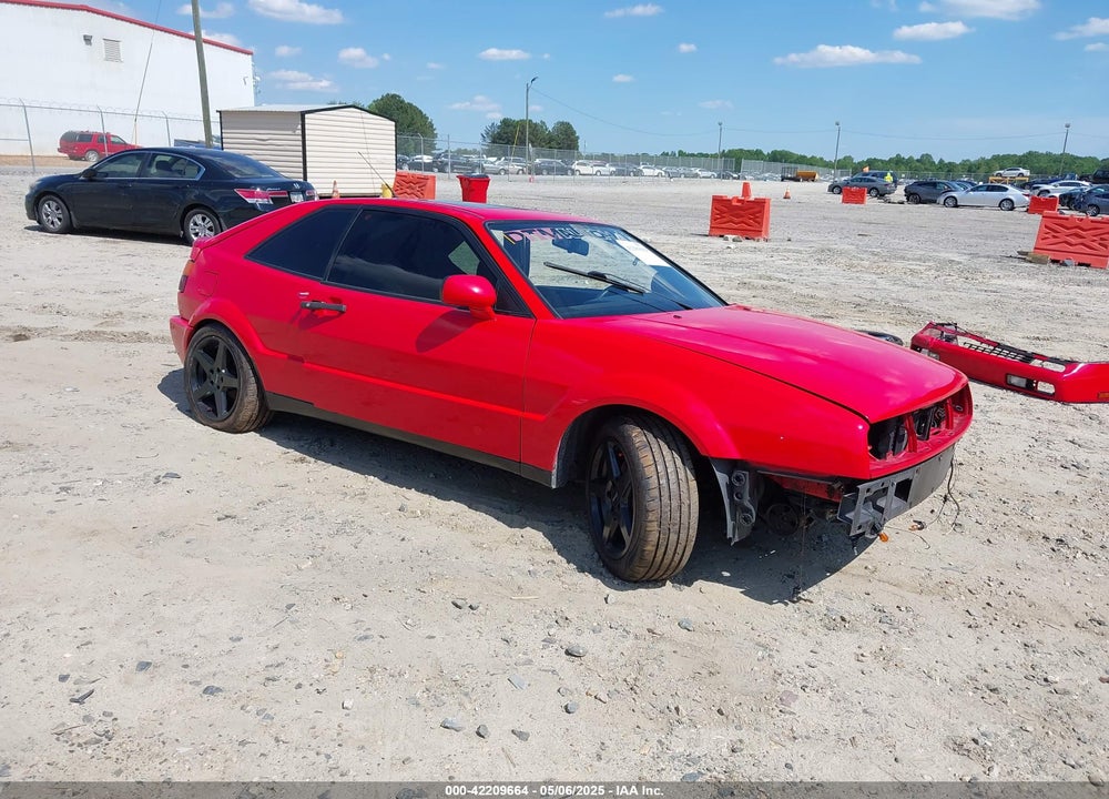 1993 VOLKSWAGEN CORRADO SLC VIN: WVWEE4502PK003780
