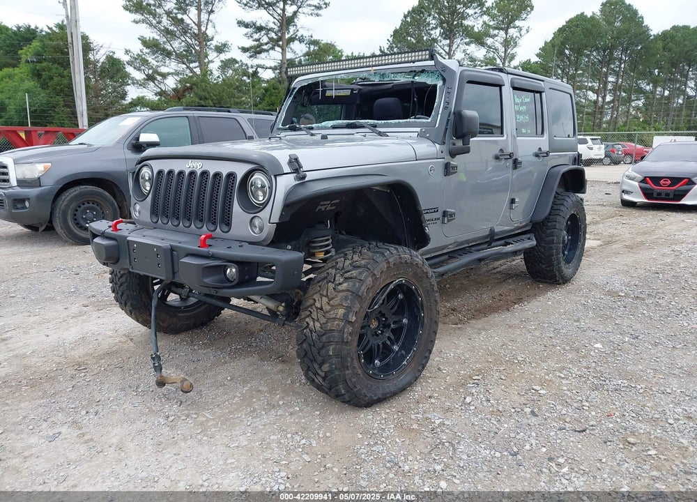 2015 JEEP WRANGLER UNLIMITED SPORT VIN: 1C4BJWDG6FL506083