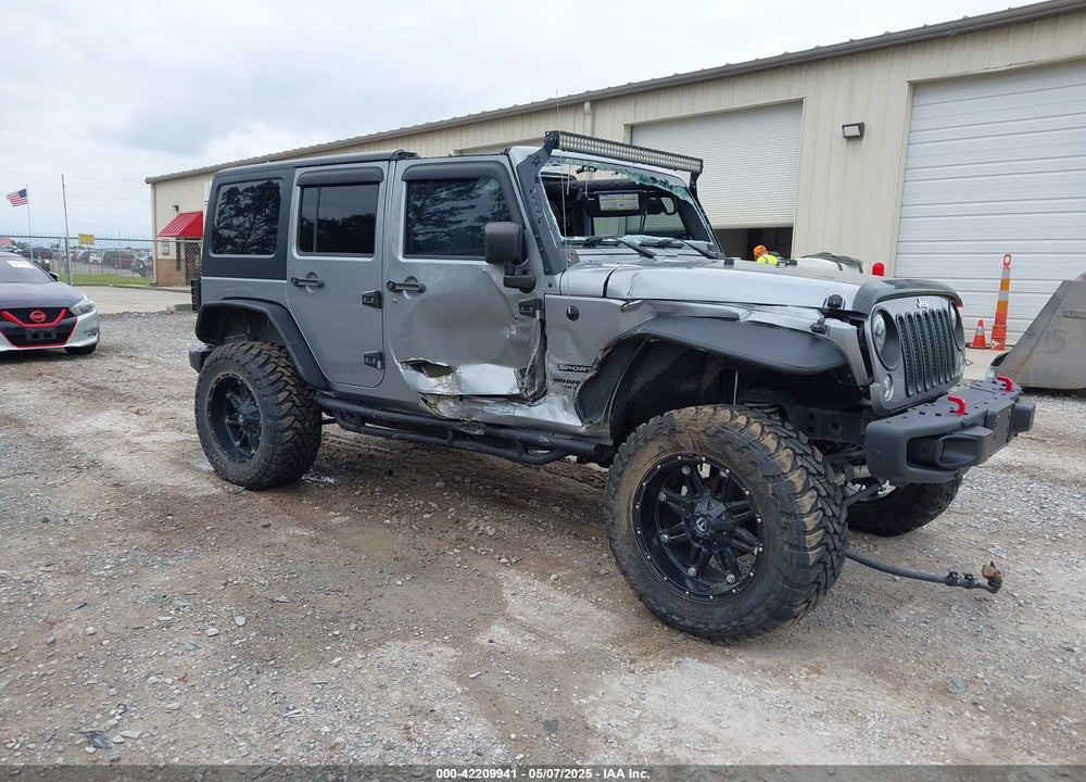 2015 JEEP WRANGLER UNLIMITED SPORT VIN: 1C4BJWDG6FL506083