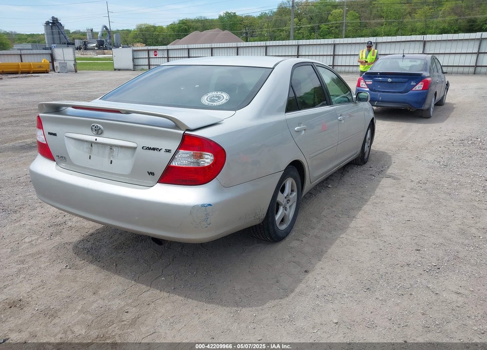 2003 TOYOTA CAMRY SE V6 VIN: 4T1BF30K23U054385