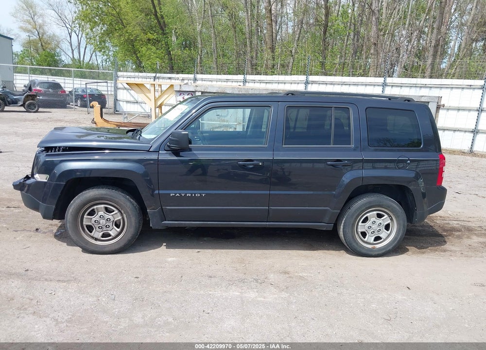 2016 JEEP PATRIOT SPORT VIN: 1C4NJRBB0GD549884