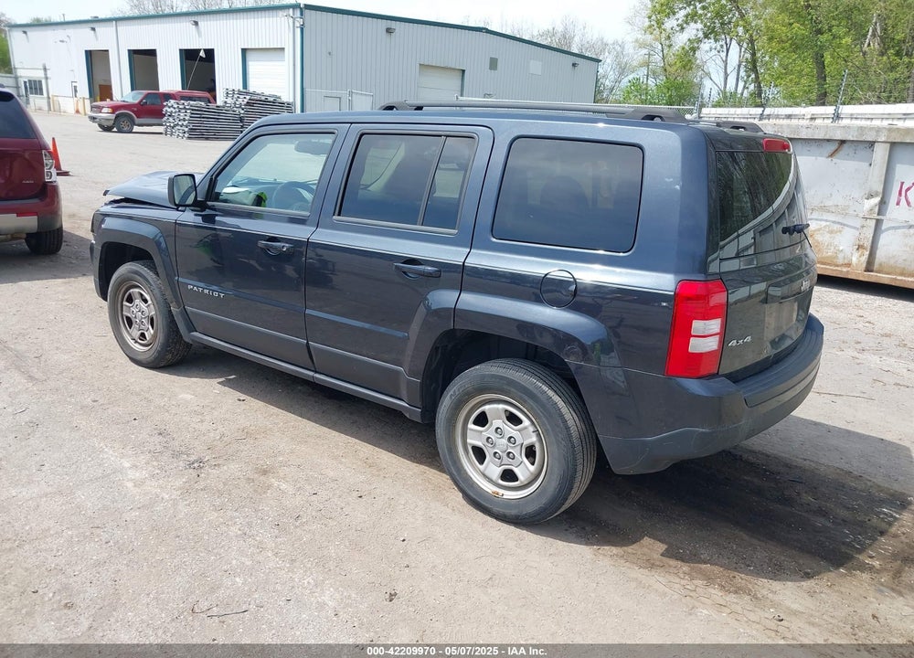 2016 JEEP PATRIOT SPORT VIN: 1C4NJRBB0GD549884