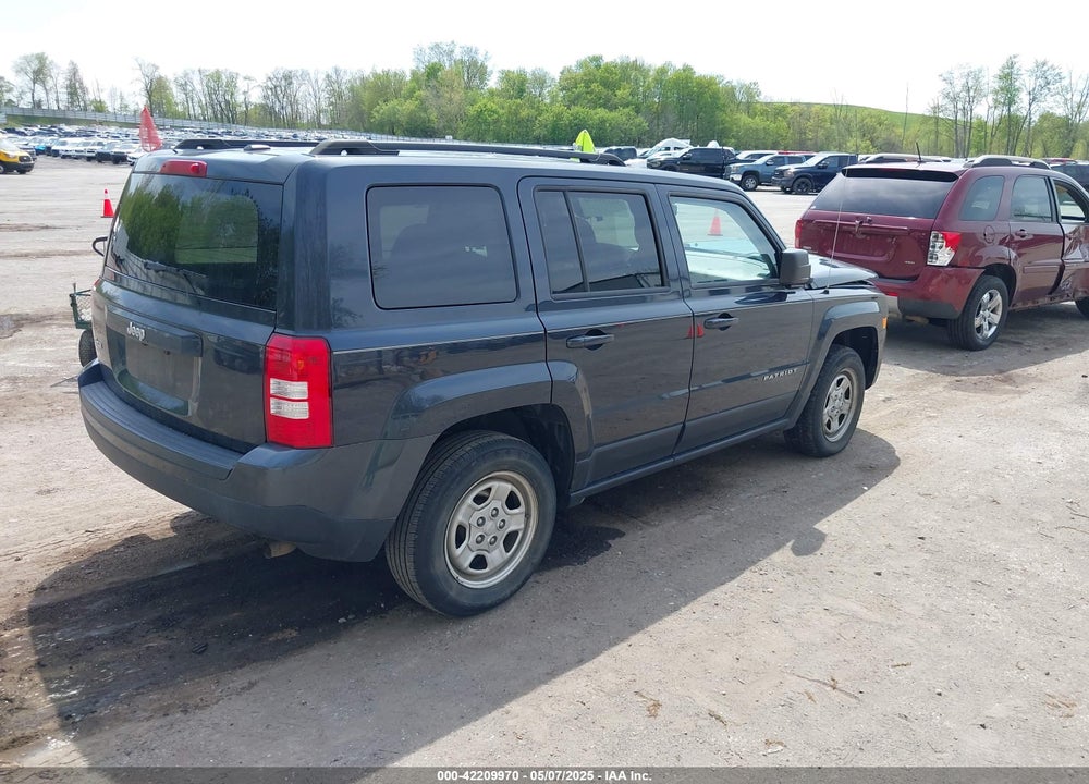 2016 JEEP PATRIOT SPORT VIN: 1C4NJRBB0GD549884