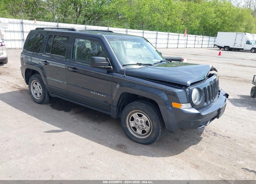 2016 JEEP PATRIOT SPORT VIN: 1C4NJRBB0GD549884