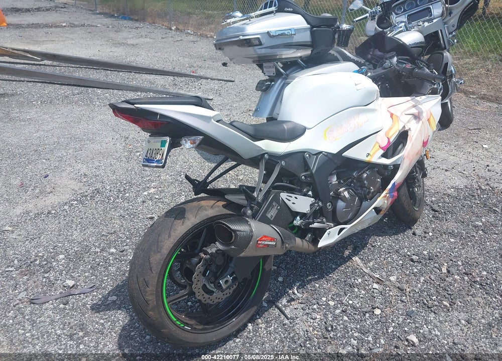 2022 KAWASAKI ZX636 K VIN: JKBZXJG12NA020510
