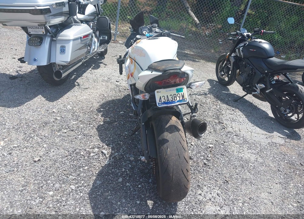 2022 KAWASAKI ZX636 K VIN: JKBZXJG12NA020510