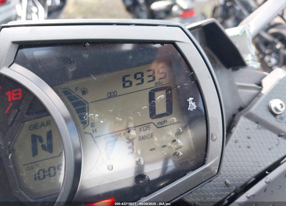 2022 KAWASAKI ZX636 K VIN: JKBZXJG12NA020510