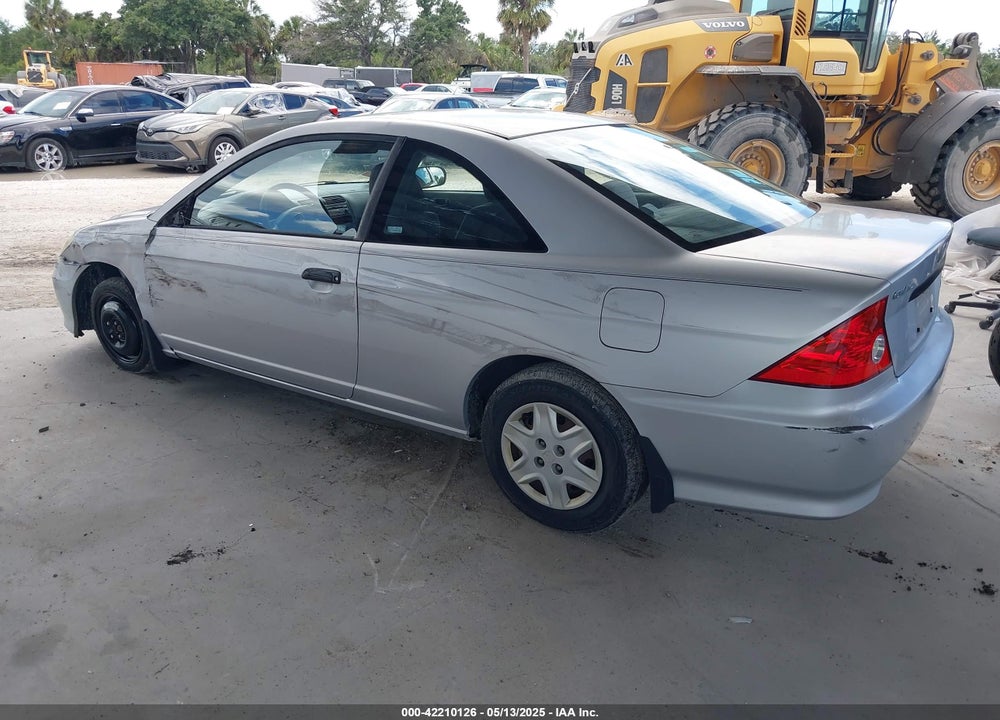 2004 HONDA CIVIC DX VIN: 1HGEM21104L019893
