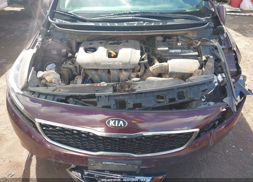 2017 KIA FORTE VIN: 3KPFL4A79HE153385