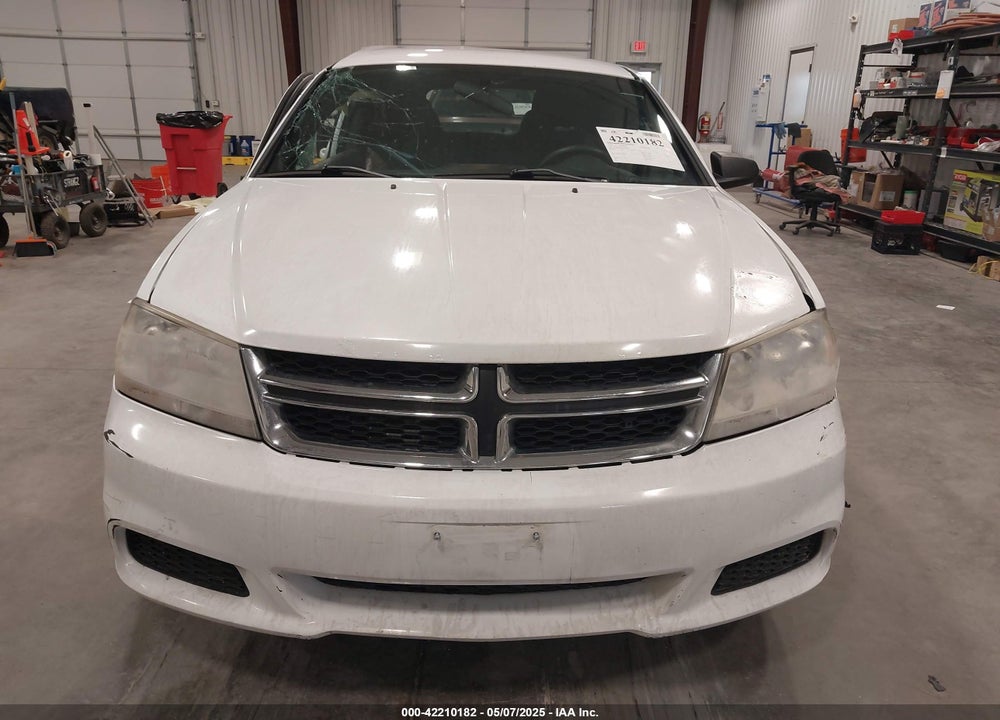 2014 DODGE AVENGER SE VIN: 1C3CDZAB1EN216038