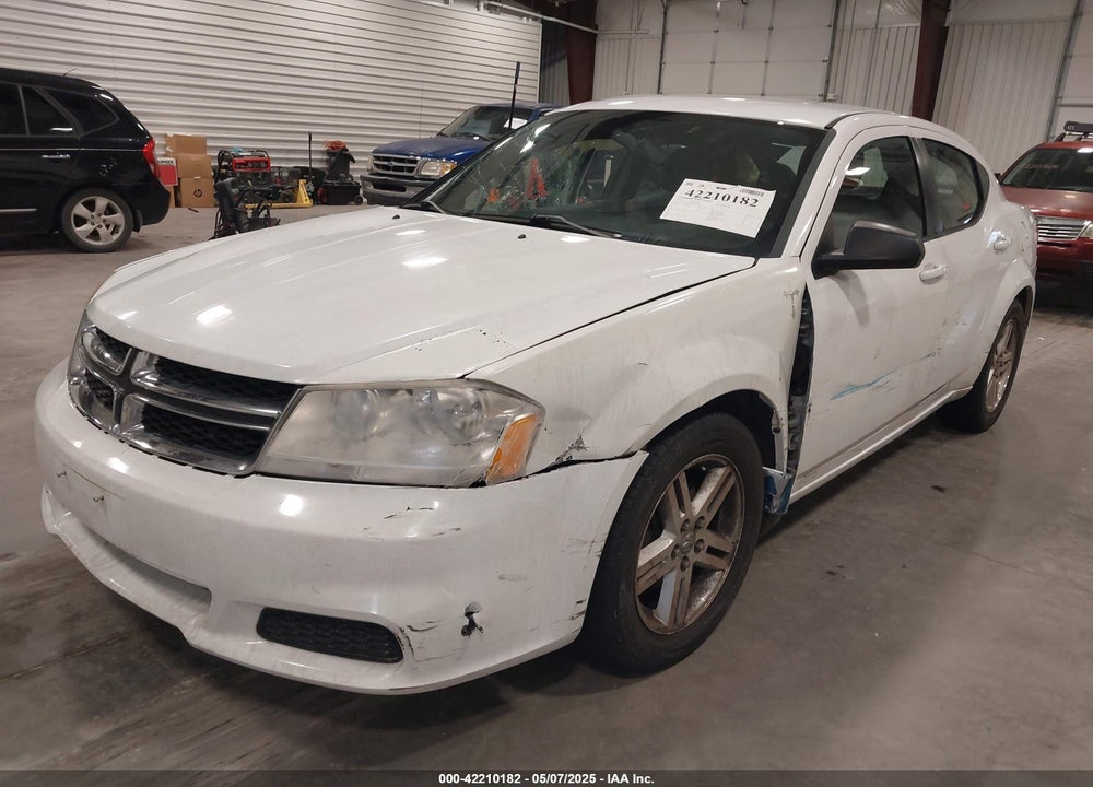 2014 DODGE AVENGER SE VIN: 1C3CDZAB1EN216038