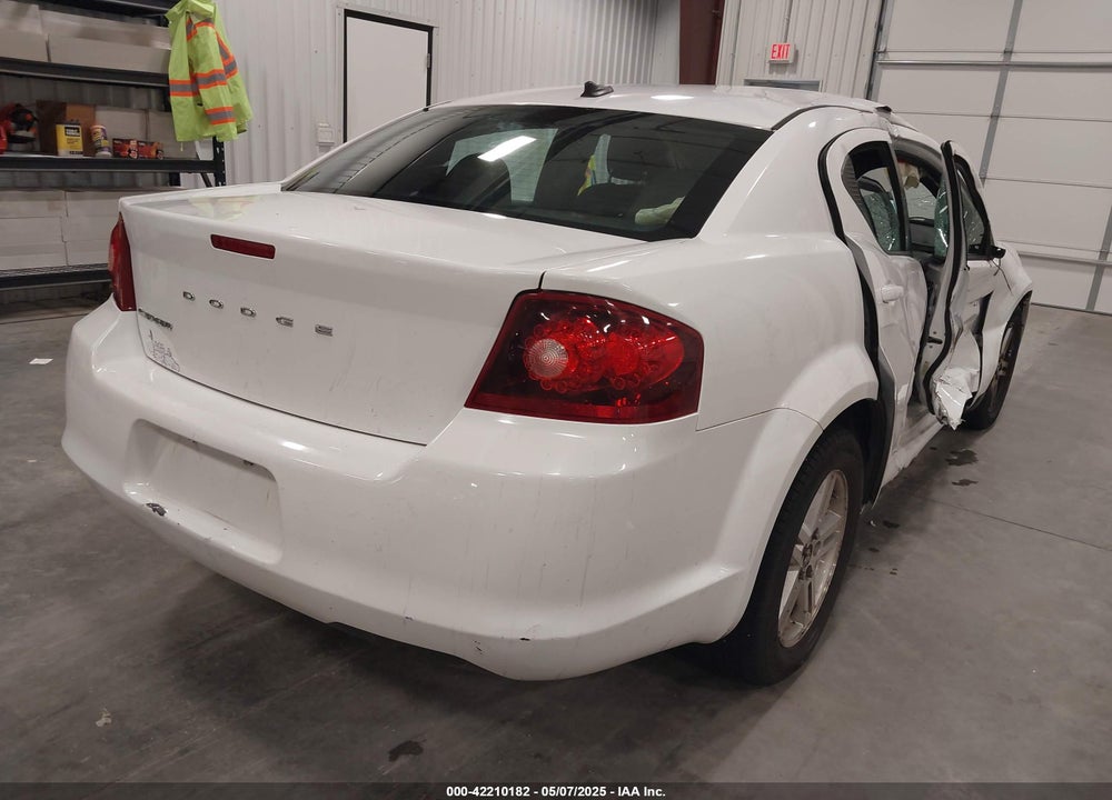 2014 DODGE AVENGER SE VIN: 1C3CDZAB1EN216038