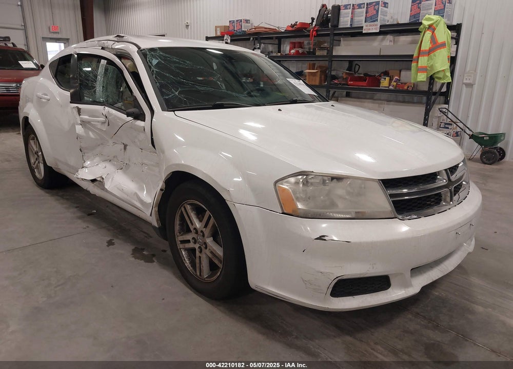 2014 DODGE AVENGER SE VIN: 1C3CDZAB1EN216038