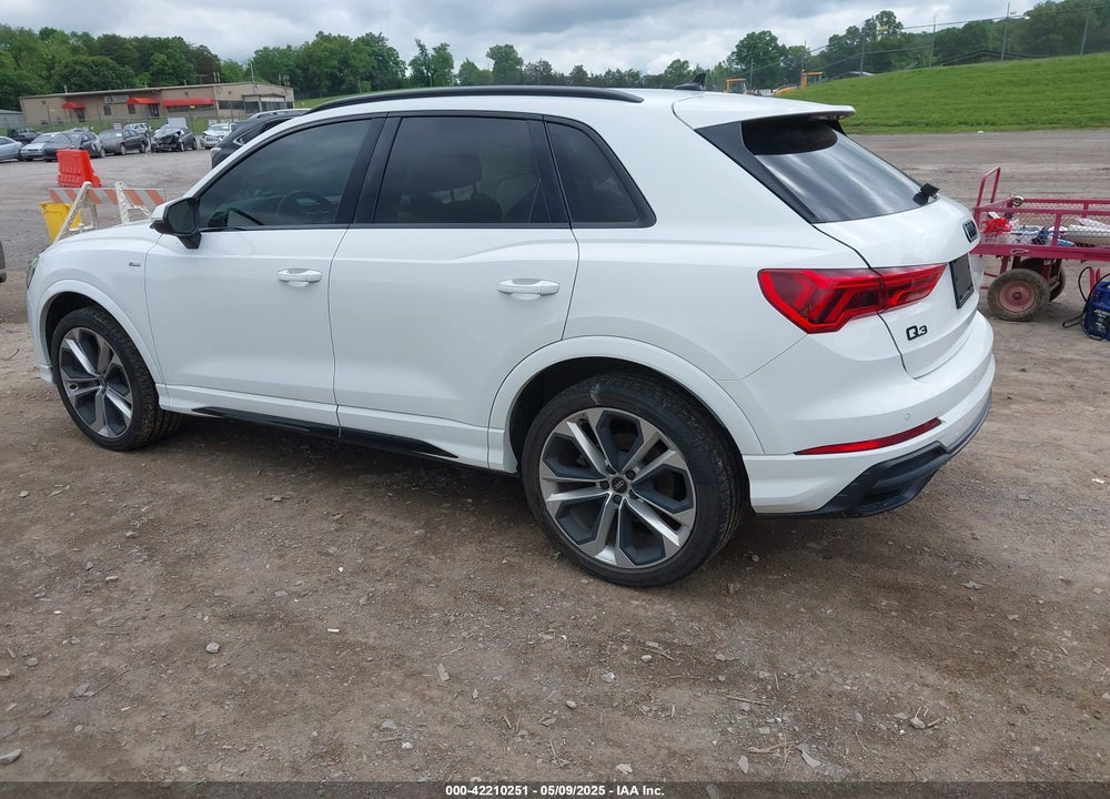 2022 AUDI Q3 PREMIUM PLUS 45 TFSI S LINE QUATTRO TIPTRONIC VIN: WA1EECF39N1025078