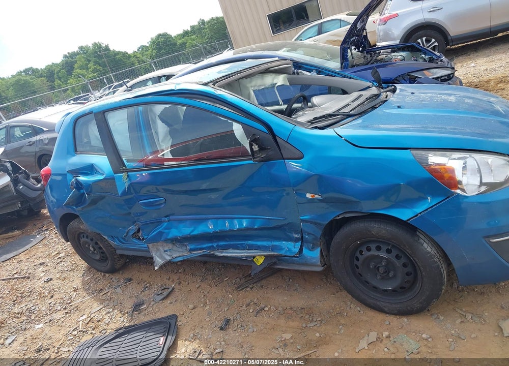 2019 MITSUBISHI MIRAGE VIN: ML32A3HJ5KH012916