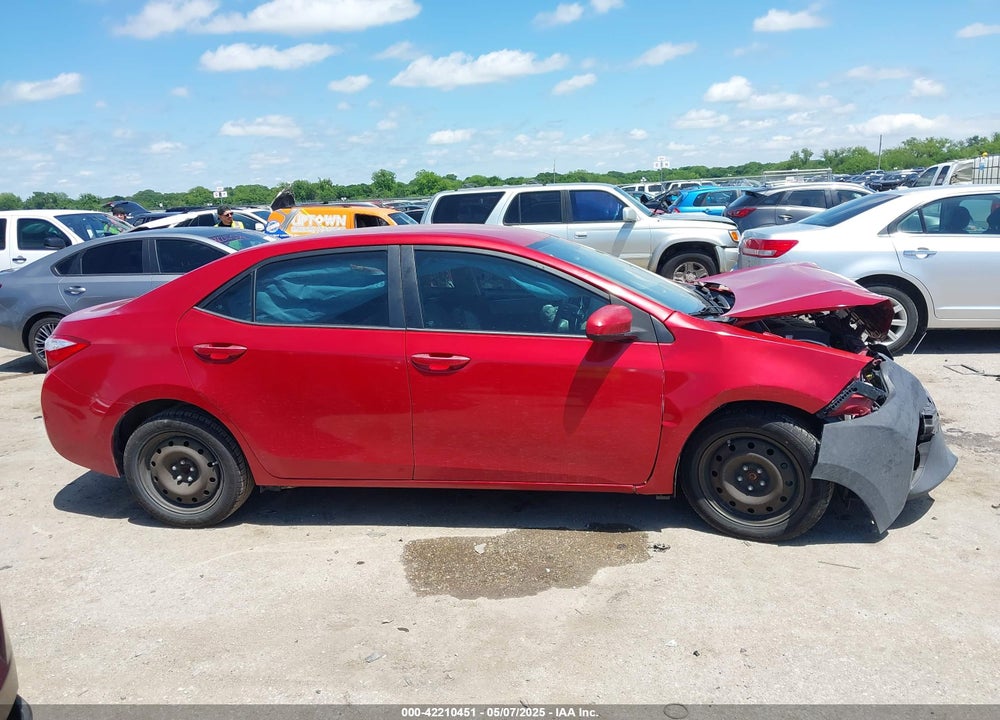 2016 TOYOTA COROLLA VIN: 5YFBURHE3GP523370