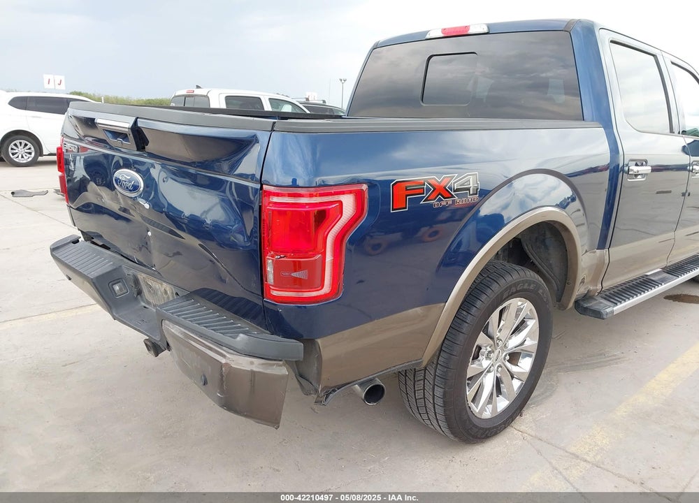 2016 FORD F-150 LARIAT VIN: 1FTEW1EG2GKD89089