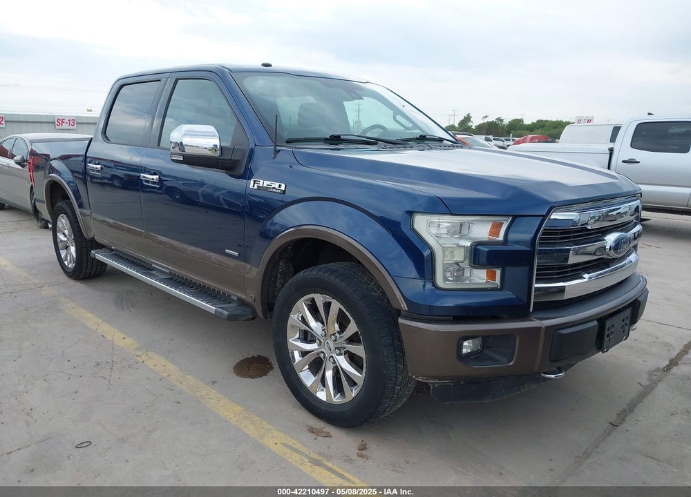 2016 FORD F-150 LARIAT VIN: 1FTEW1EG2GKD89089