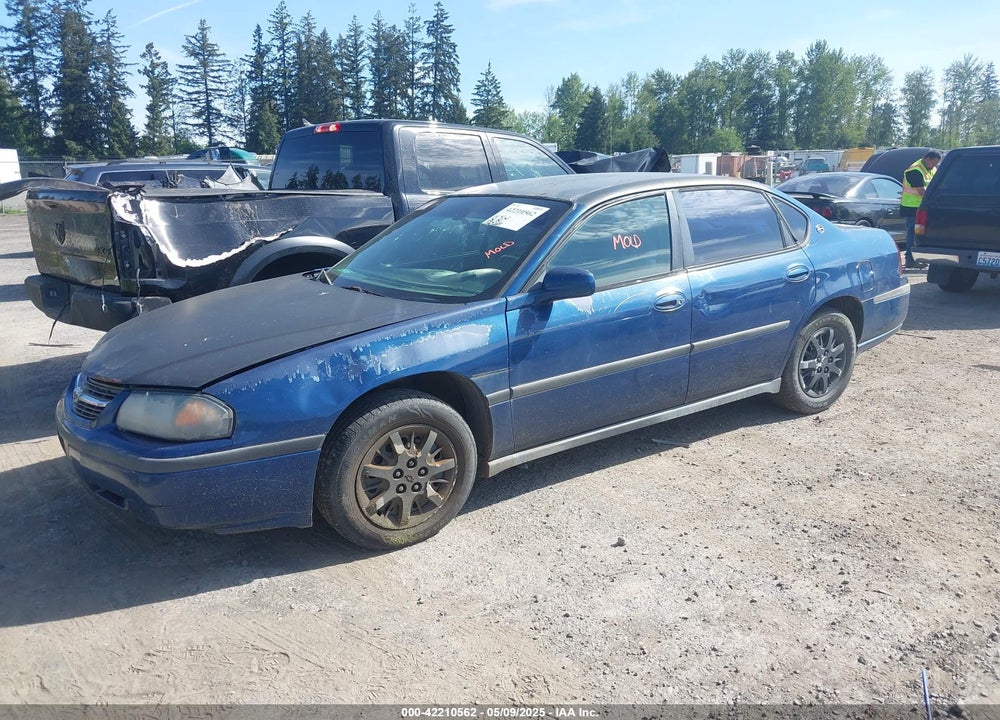 2003 CHEVROLET IMPALA VIN: 2G1WF52E839120209