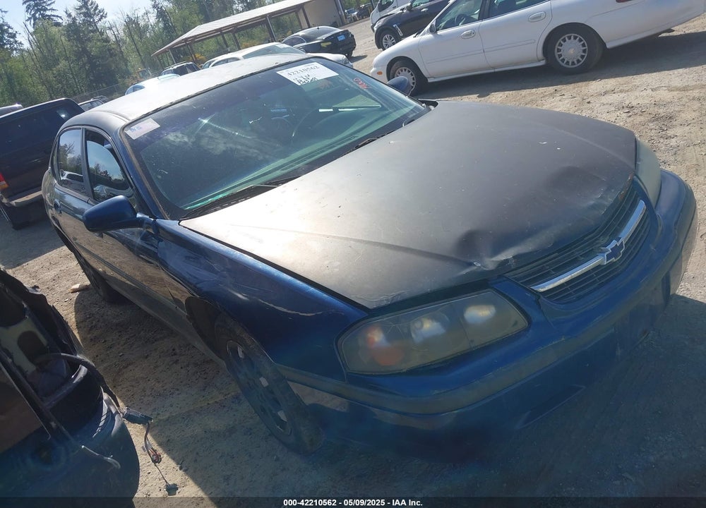 2003 CHEVROLET IMPALA VIN: 2G1WF52E839120209