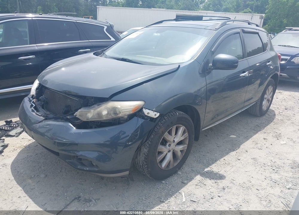 2012 NISSAN MURANO VIN: JN8AZ1MU6CW119240