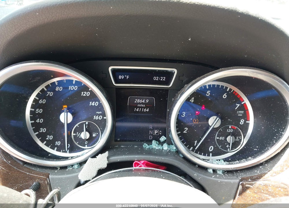 2013 MERCEDES-BENZ ML 350 VIN: 4JGDA5JB7DA131370