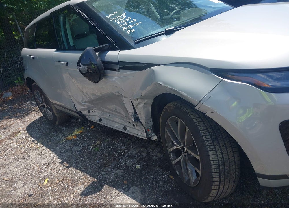 2025 LAND ROVER RANGE ROVER EVOQUE VIN: SALZJ2FX1SH277709