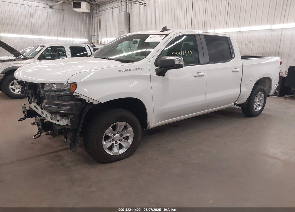 2022 CHEVROLET SILVERADO 1500 LTD 4WD SHORT BED LT VIN: 3GCUYDED3NG124098
