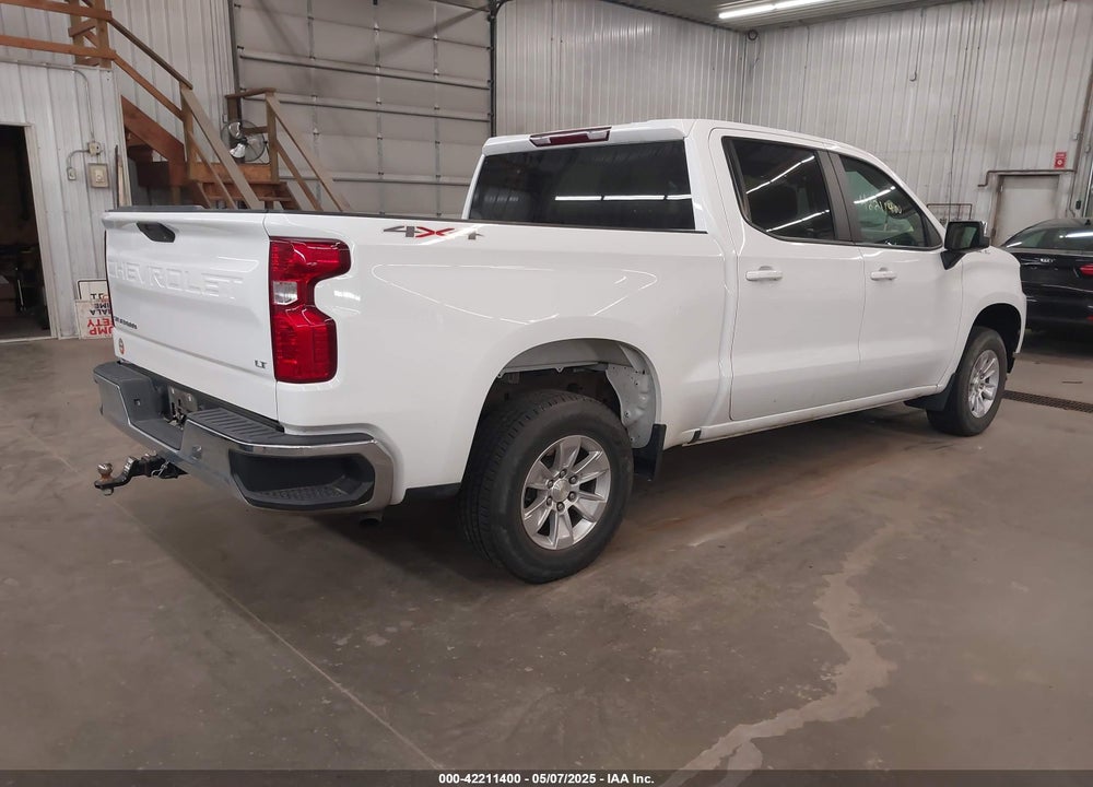 2022 CHEVROLET SILVERADO 1500 LTD 4WD SHORT BED LT VIN: 3GCUYDED3NG124098