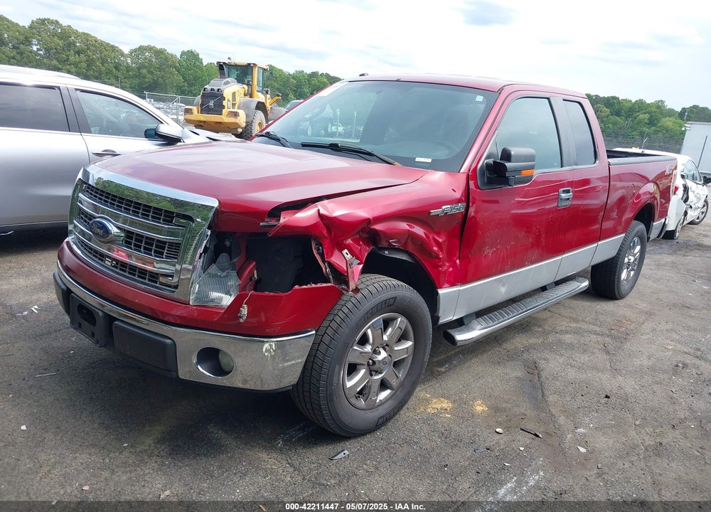 2014 FORD F-150 XLT VIN: 1FTFX1CF5EFA24861