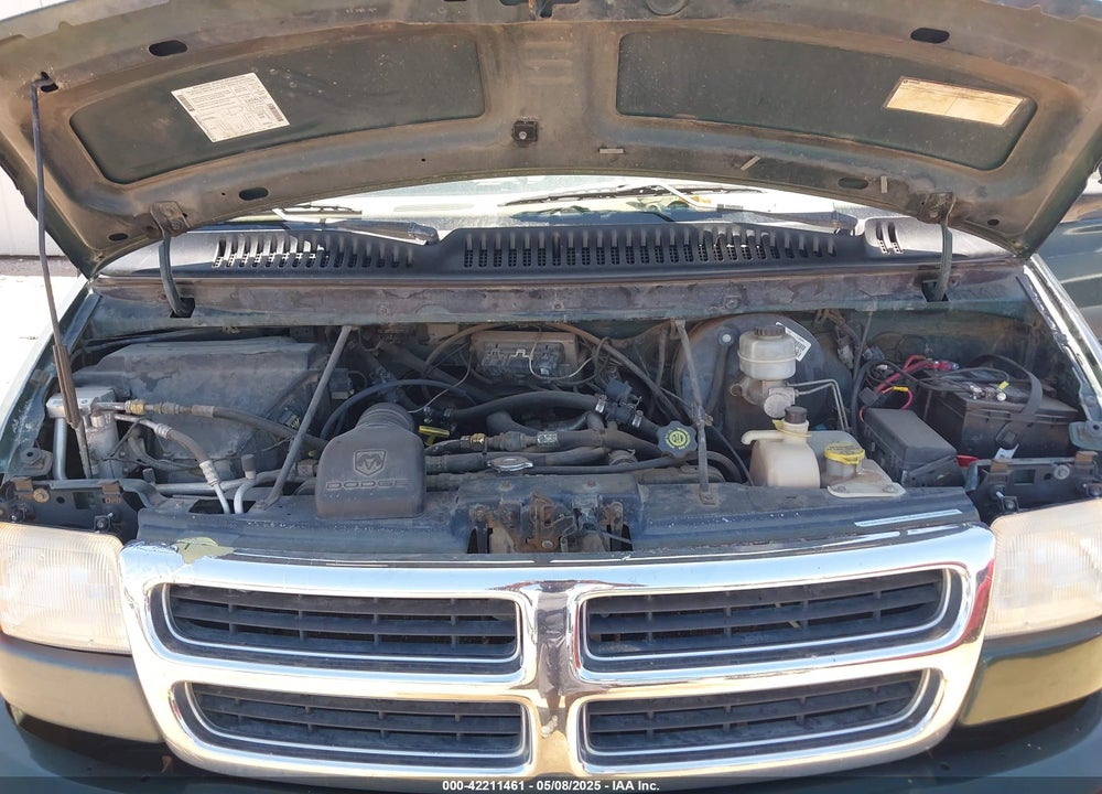 1998 DODGE RAM VAN 1500 COMMERCIAL/CONVERSION VIN: 2B6HB11Z5WK103622