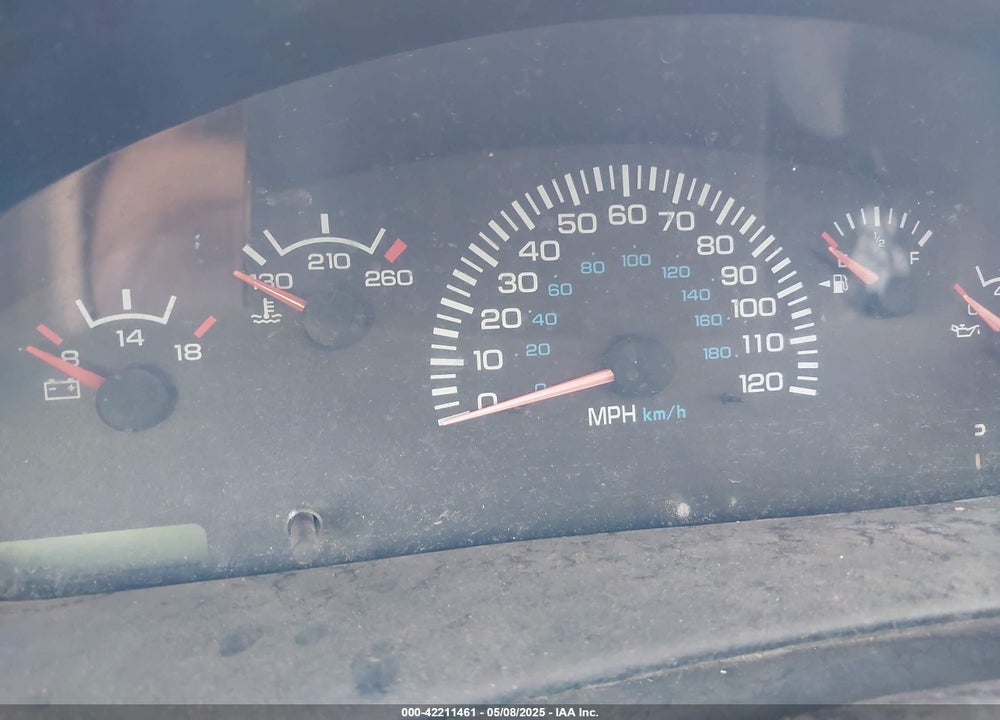 1998 DODGE RAM VAN 1500 COMMERCIAL/CONVERSION VIN: 2B6HB11Z5WK103622