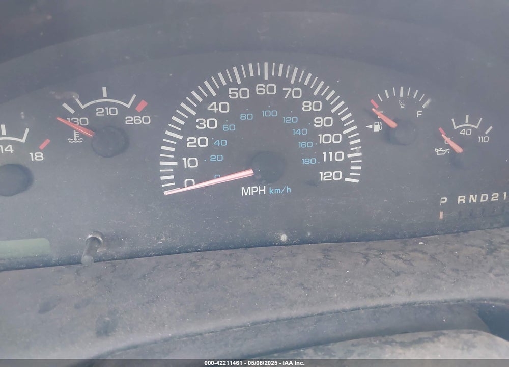 1998 DODGE RAM VAN 1500 COMMERCIAL/CONVERSION VIN: 2B6HB11Z5WK103622