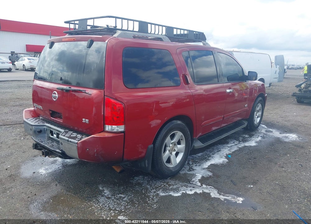 2007 NISSAN ARMADA SE VIN: 5N1BA08AX7N720188