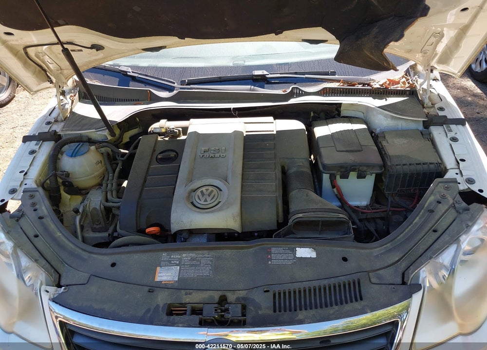2008 VOLKSWAGEN EOS VIN: WVWAA71F98V040279