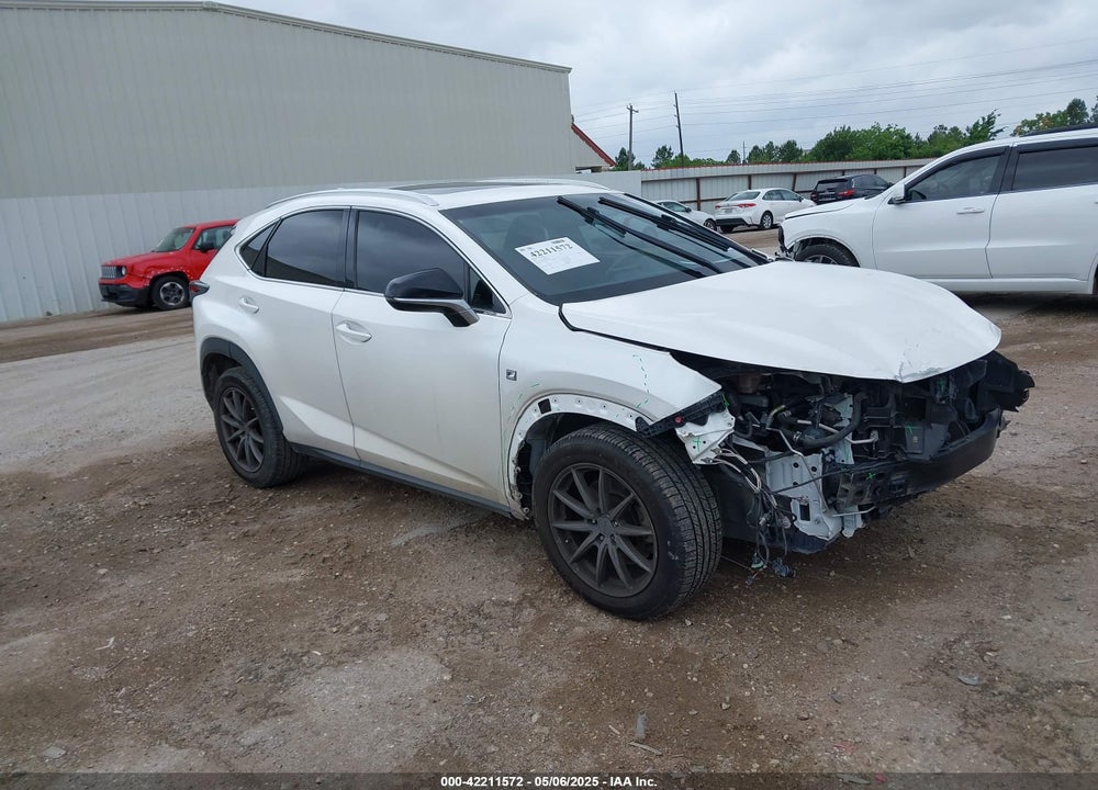 2015 LEXUS NX 200T F SPORT VIN: JTJYARBZ4F2021444