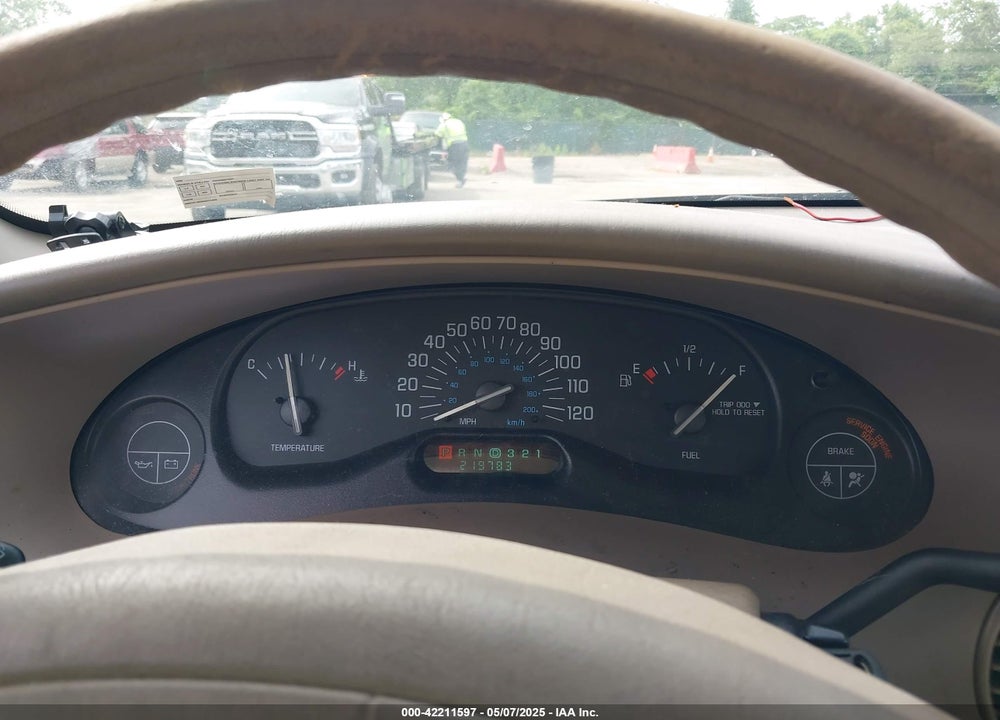 2003 BUICK CENTURY CUSTOM VIN: 2G4WS52J631212090