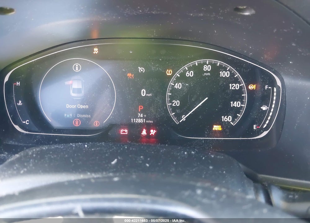 2022 HONDA ACCORD VIN: 1HGCV1F35NA061806