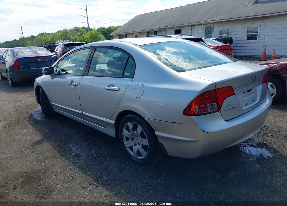 2008 HONDA CIVIC LX VIN: 1HGFA16588L014675