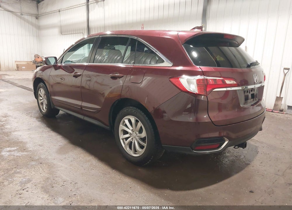 2017 ACURA RDX TECHNOLOGY   WATCH PLUS PACKAGES/W/TECHNOLOGY PACKAGE VIN: 5J8TB4H59HL005367