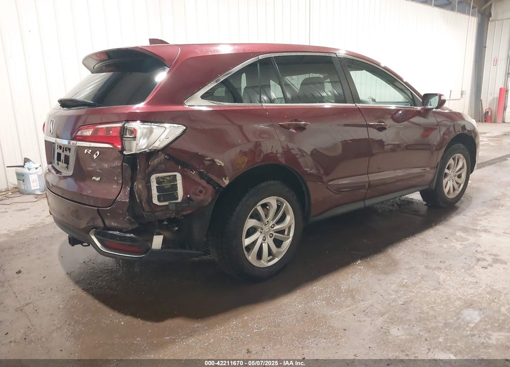 2017 ACURA RDX TECHNOLOGY   WATCH PLUS PACKAGES/W/TECHNOLOGY PACKAGE VIN: 5J8TB4H59HL005367