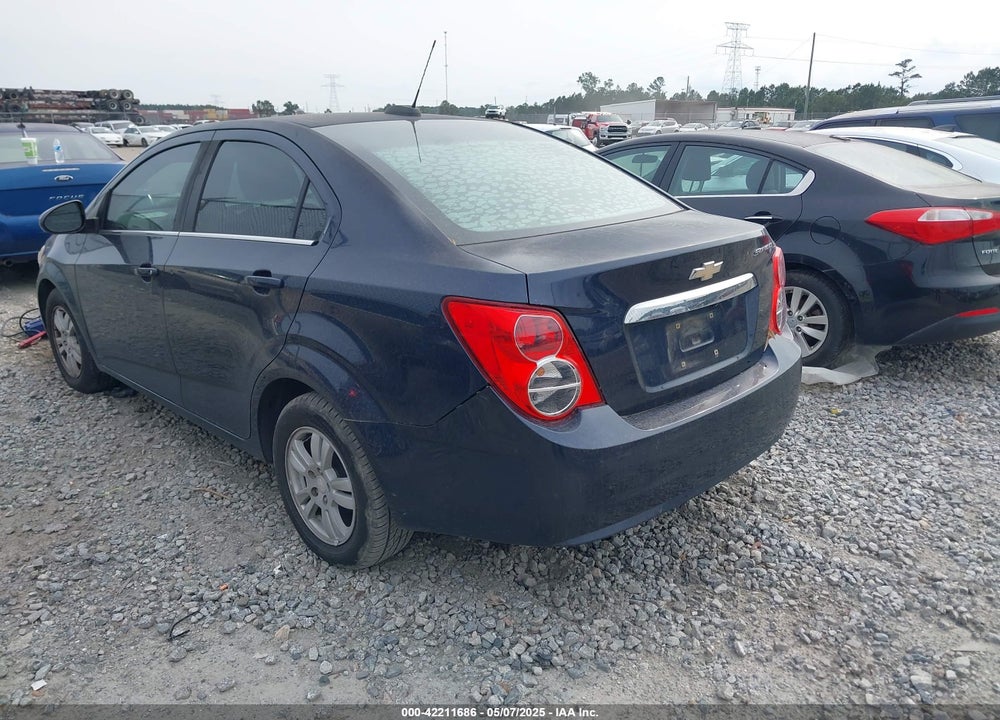2016 CHEVROLET SONIC LT AUTO VIN: 1G1JC5SH4G4108841