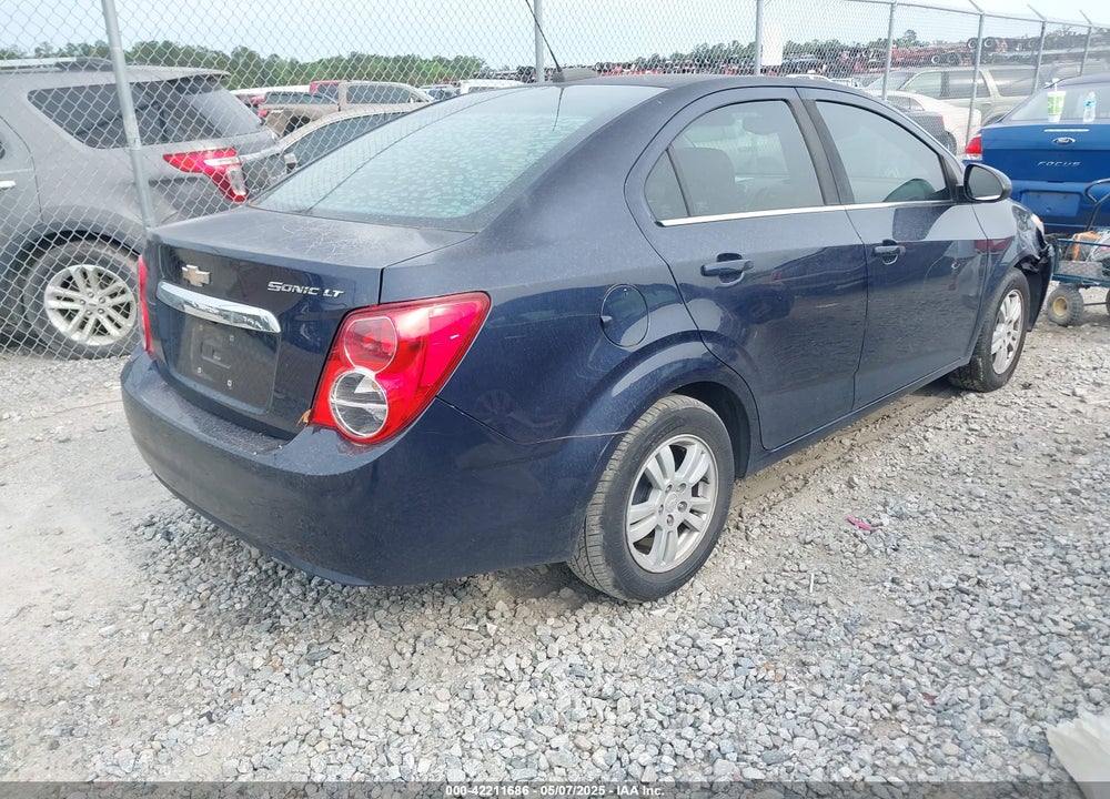 2016 CHEVROLET SONIC LT AUTO VIN: 1G1JC5SH4G4108841
