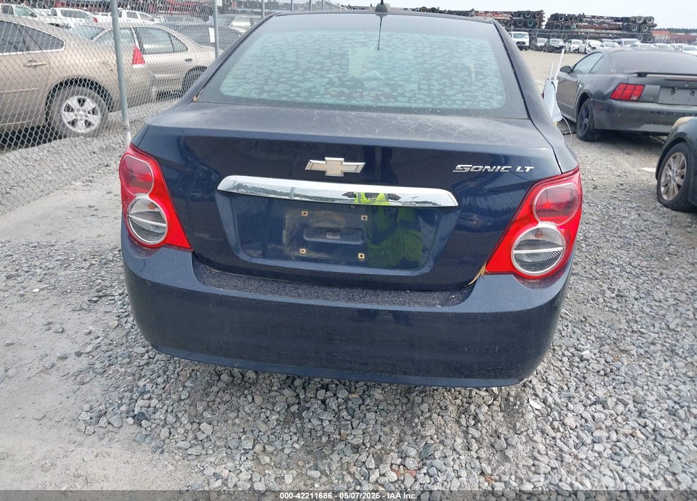 2016 CHEVROLET SONIC LT AUTO VIN: 1G1JC5SH4G4108841