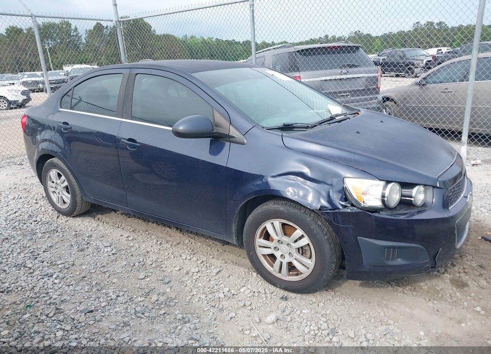 2016 CHEVROLET SONIC LT AUTO VIN: 1G1JC5SH4G4108841