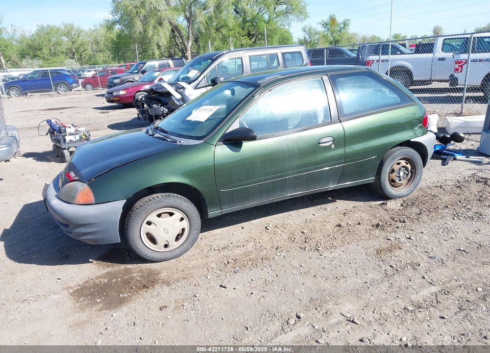 2000 CHEVROLET METRO VIN: 2C1MR2263Y6712829